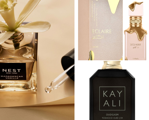 Bottled Seduction, scents that turn heads cover photo collage