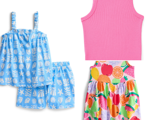 Walmart Closet Basics - Toddler Girls - Spring/Summer cover photo collage