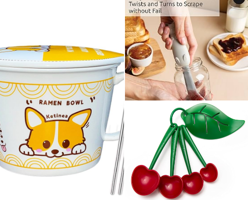 Cutest Kitchen Finds! Great gift ideas cover photo collage