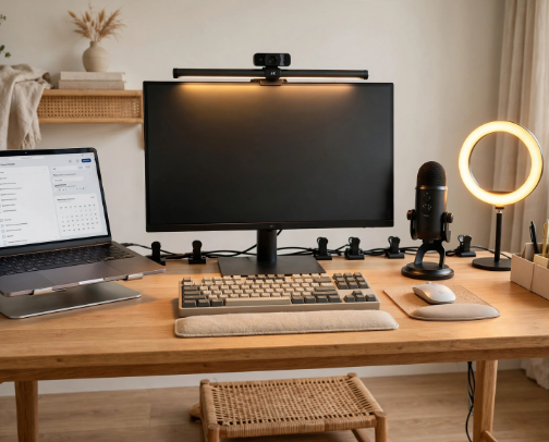 Work From Home Essentials That Paid For Themselves 💻 | 12 Money-Mindset Picks cover photo collage