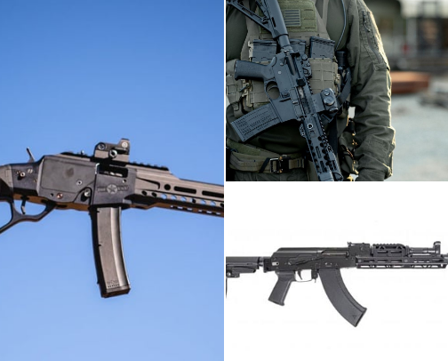 Ammunition guns weapon gear cover photo collage