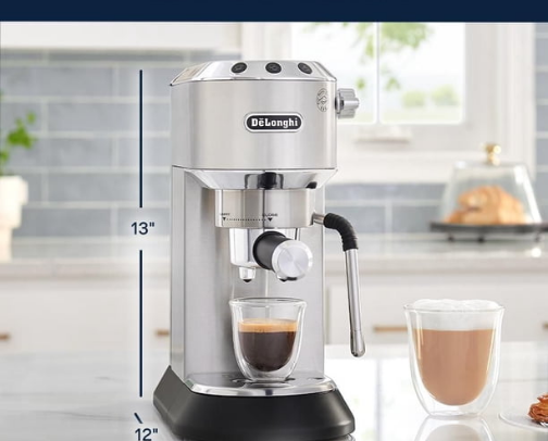 ☕ My Morning Coffee Got a Little Better : Trying the De’Longhi Dedica Arte EC885 cover photo collage