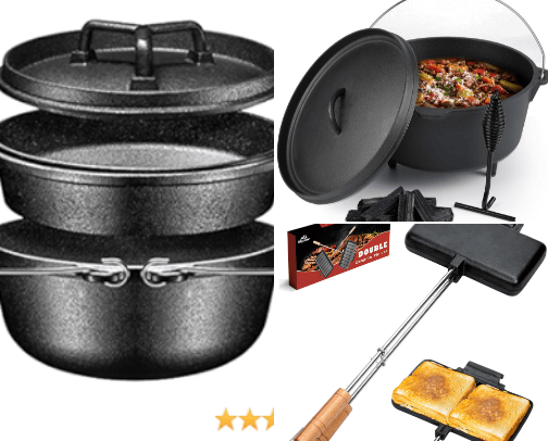 Camping Essentials cover photo collage