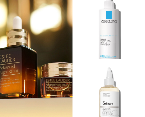 Beauty & Skin Care Products cover photo collage