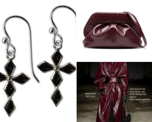 90s goth matrix fatale 🐜 cover photo collage