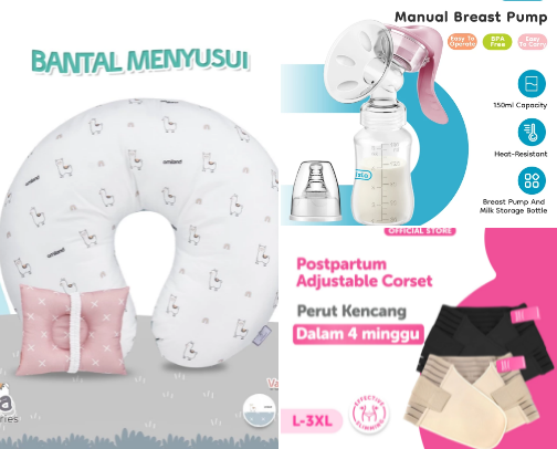 Barang yang Dibutuhkan Ibu Setelah Melahirkan? Sini Lihat! cover photo collage