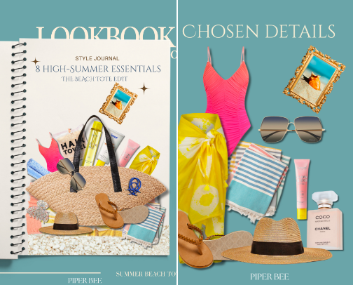 HAUZ OF LUXE | THE BEACH TOTE EDIT🫶💕 cover photo collage