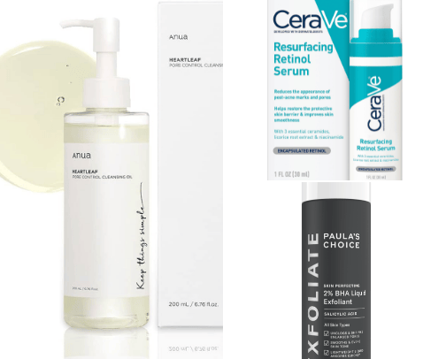 Skin care cover photo collage