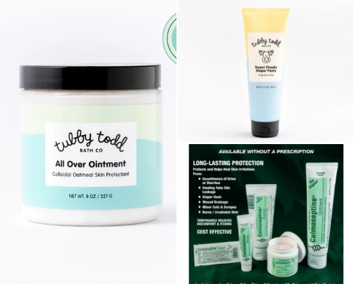 Baby Toiletries cover photo collage