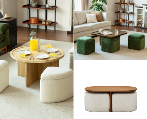 Coffee tables for the multipurpose gal cover photo collage