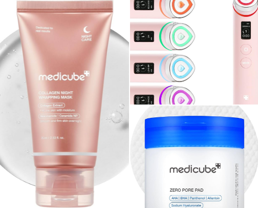 Skincare for mature skin cover photo collage