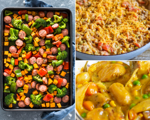 Family Dinner Ideas cover photo collage