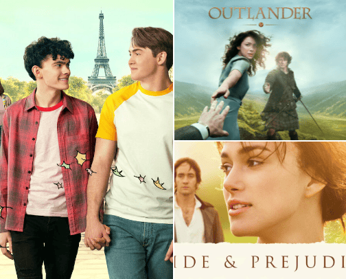 Book inspired movies and tv shows💌 cover photo collage