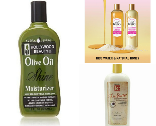 Natural Curly Hair Product Favorites. cover photo collage
