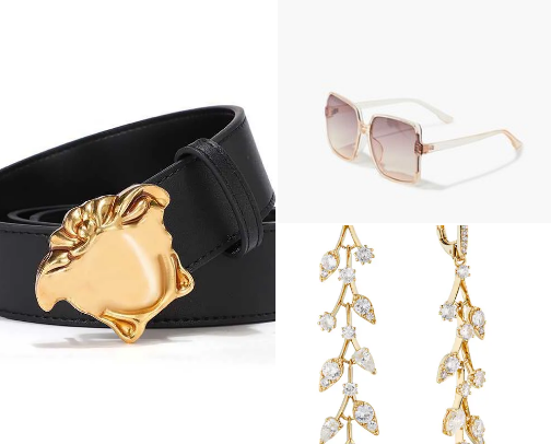 Accessories and jewelry cover photo collage