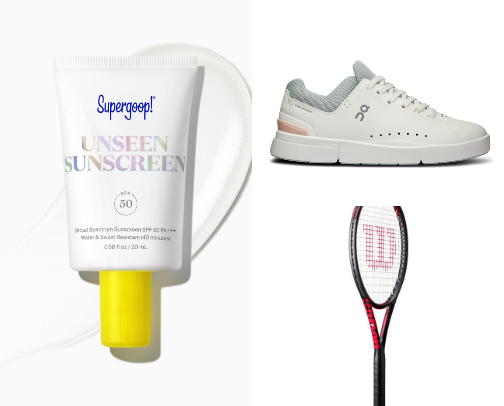 Tennis Girlies cover photo collage