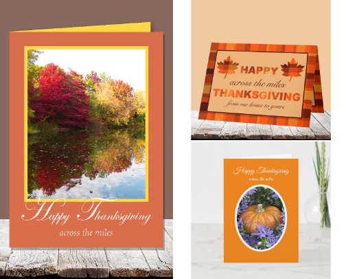 Thanksgiving Greeting Cards for Friends and Family cover photo collage