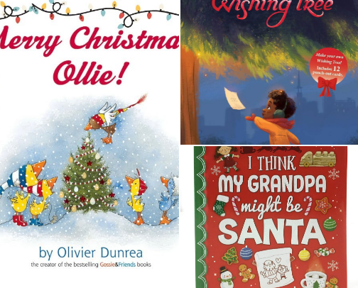 Christmas Book Advent Calendar cover photo collage