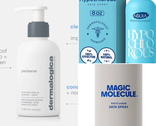 Oily Skin Essentials🧖🏽‍♀️ - Esthetician Approved Skincare cover photo collage