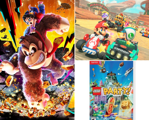 My Favourite Nintendo Switch 2 Video Games cover photo collage