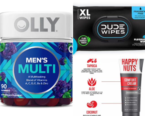 Men’s Top Products cover photo collage