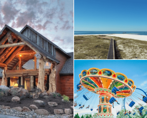 Travel cover photo collage