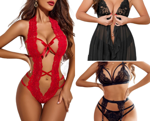 Sexy Lingeries cover photo collage