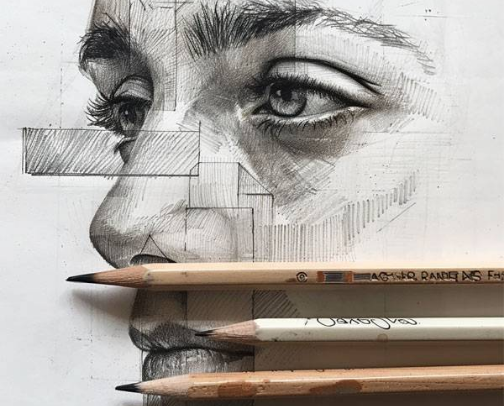 Drawing Basics: A Genuine Approach to Your Art Journey🎨 cover photo collage