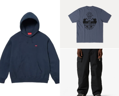 Streetwear Staples cover photo collage