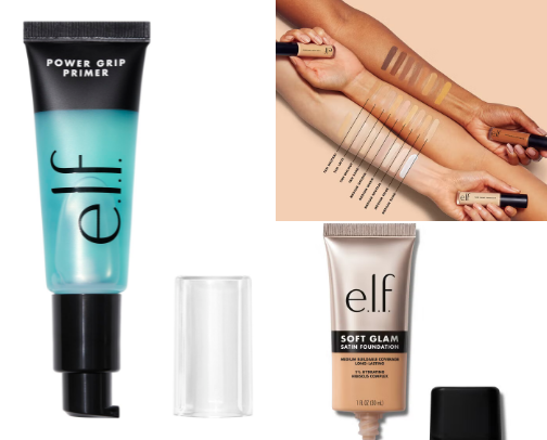 Elf cosmetics cover photo collage