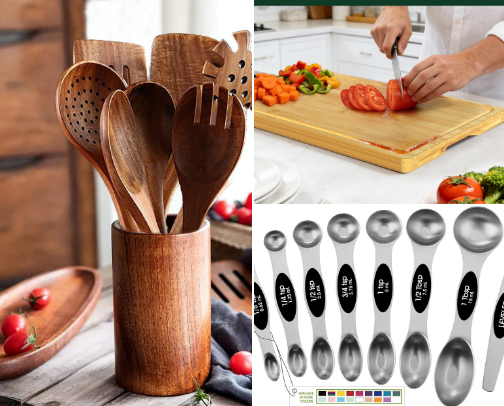 ✨ Cozy Kitchen Finds ✨ cover photo collage