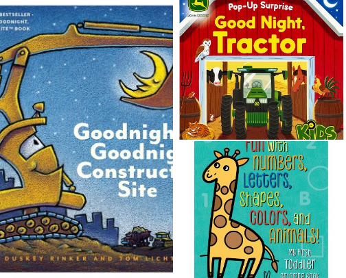Toddler Books cover photo collage