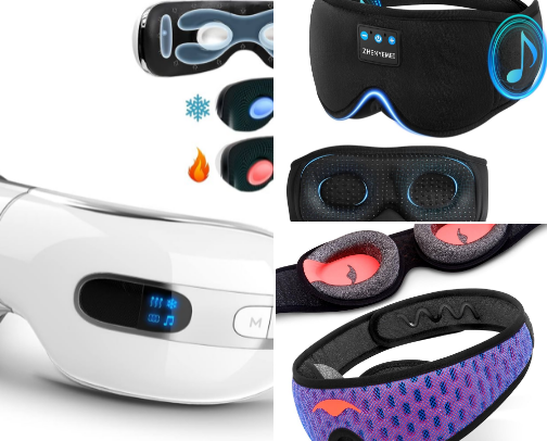 Top 10 Smart Sleep Masks of 2025: Tech-Driven Solutions for Deeper, Restorative Sleep cover photo collage