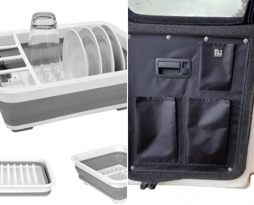 Motorhome Cooking cover photo collage