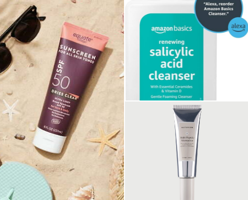 Skincare Essentials for Clear, Hydrated, Radiant Skin 🧴😶‍🌫️ cover photo collage