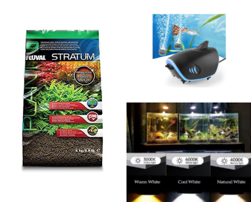 Fish tank must haves cover photo collage