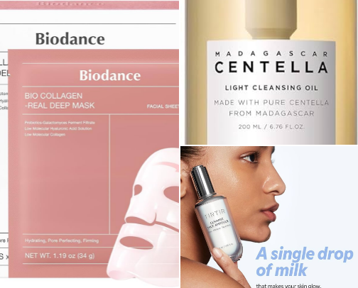 Korean Skincare Must havesss... cover photo collage