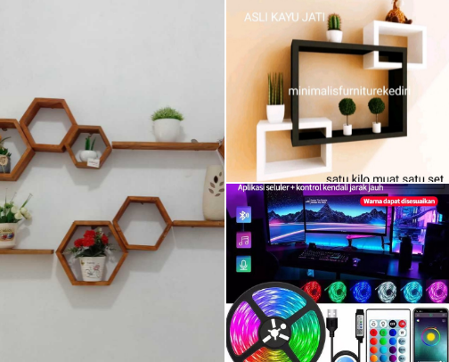 yang mau makeover kamar wajibb punya inii! cover photo collage