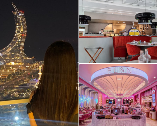 Focused & Flavorful: WFH Spots Around Doha cover photo collage