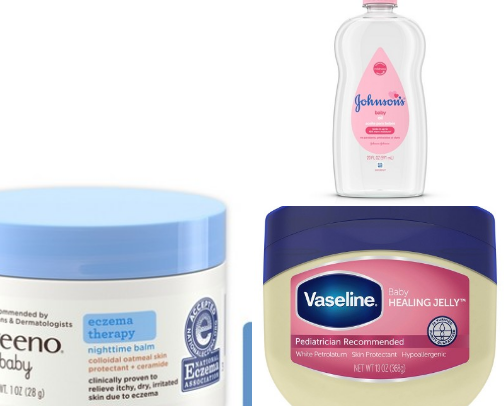 Toddlers approved skin care cover photo collage