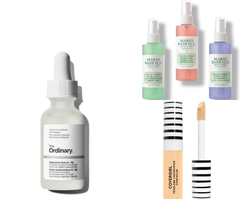 My favorite beauty recs cover photo collage