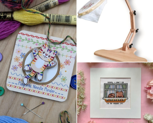 The Products I Actually Use: Cross Stitch Essentials cover photo collage