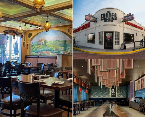 Las Vegas restaurants cover photo collage