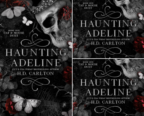 e-PUB Haunting Adeline (Cat and Mouse Duet Book 1) Kindle Edition cover photo collage