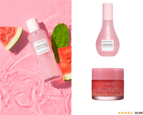 Summer Skincare cover photo collage