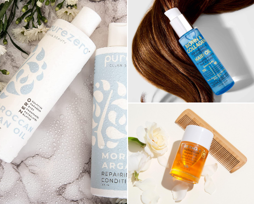 Hair Care cover photo collage