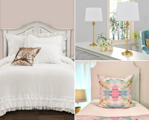 Girl’s College Dorm Collection cover photo collage