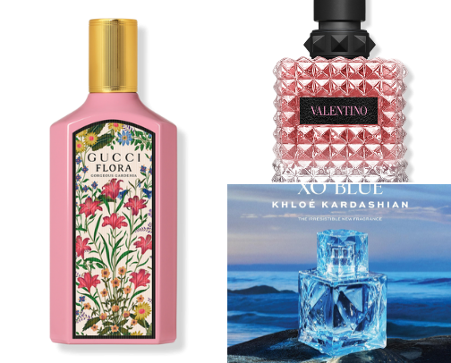 divine scent collection 💫 cover photo collage
