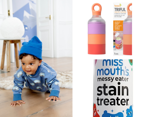 My MOST used baby products cover photo collage