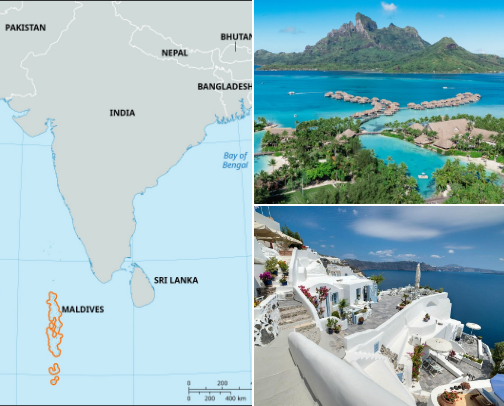 “Seas the Day: Beaches That Belong on Your Bucket List” cover photo collage